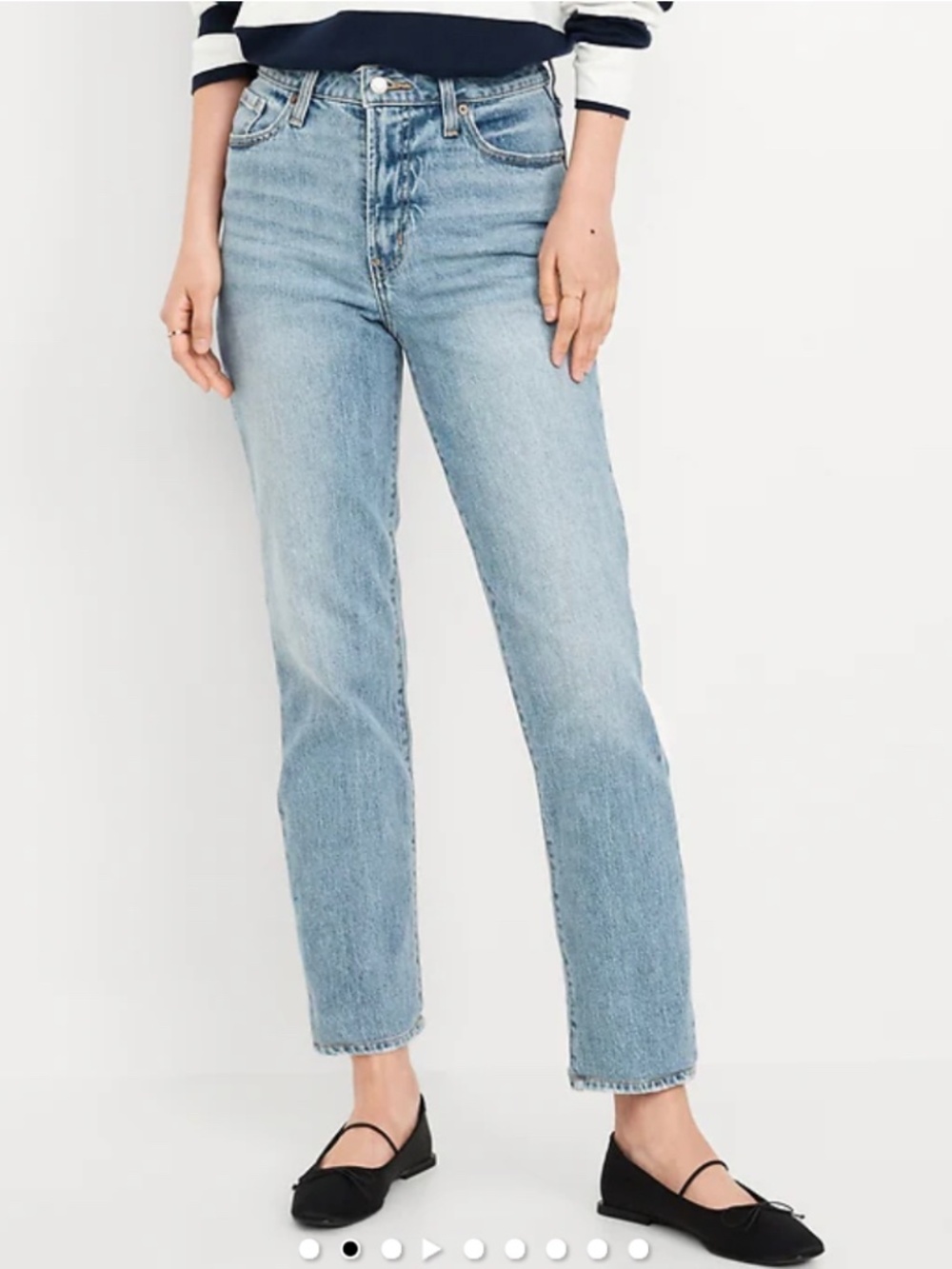 Old Navy High-Waisted OG Straight Ankle Jeans